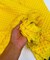 Yellow Minky Dot Fabric by the Yard, 60" Wide Ultra-Soft Plush Minky Fabric for Baby Blankets, Nursery Decor, Plush Toys & Sewing